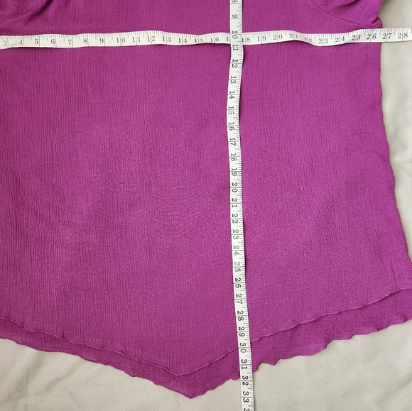 SOFT SURROUNDINGS Deep Orchid Siesta Key Tunic - Picture 10 of 10